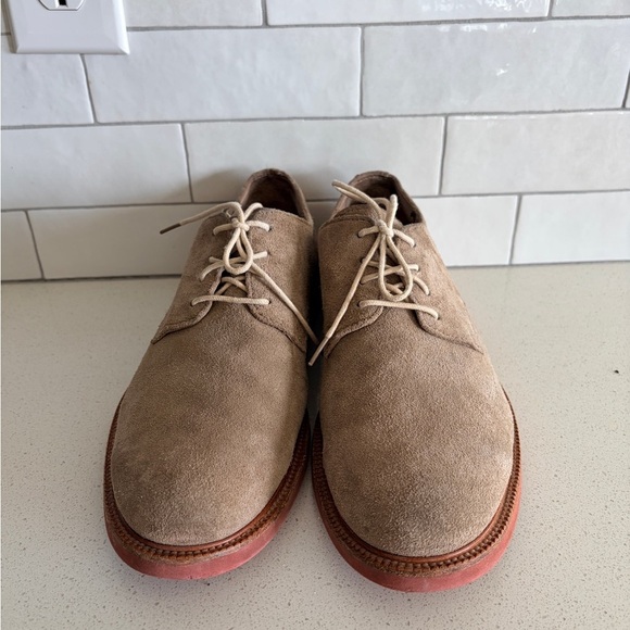 Polo Ralph Lauren Men’s Tan Suede Oxfords